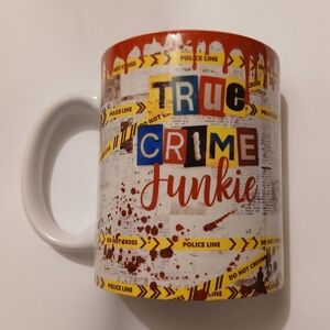 (New) True Crime Junkie Mug (12oz)